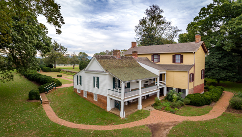 Highland’s recent history includes the rediscovery of its lost presidential home and creating connections with individuals whose ancestors were enslaved at Highland. (Photo courtesy of Highland/Gene Runion)