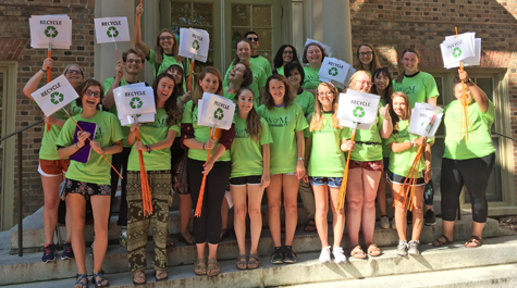 W&M students who volunteer as EcoReps