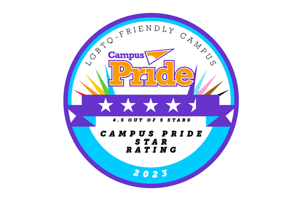 Campus Pride Start Rating 4.5 Stars for LGBTQFriendly Campus