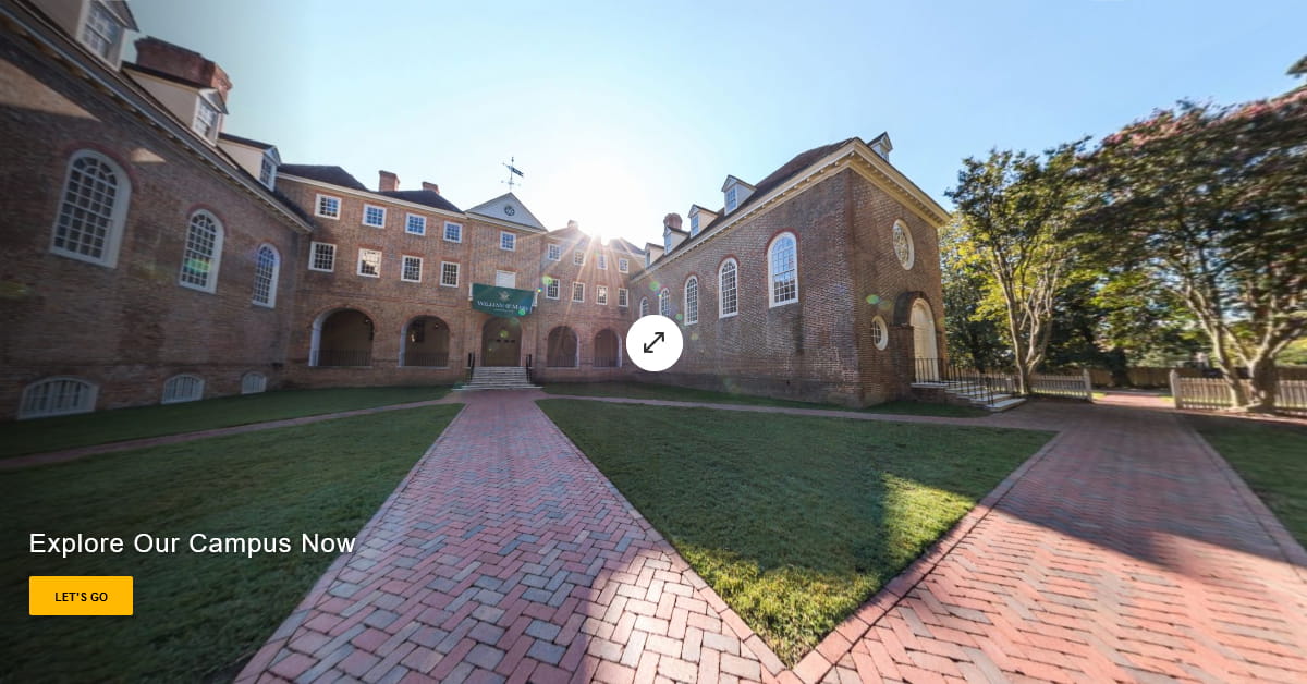 william and mary online tour