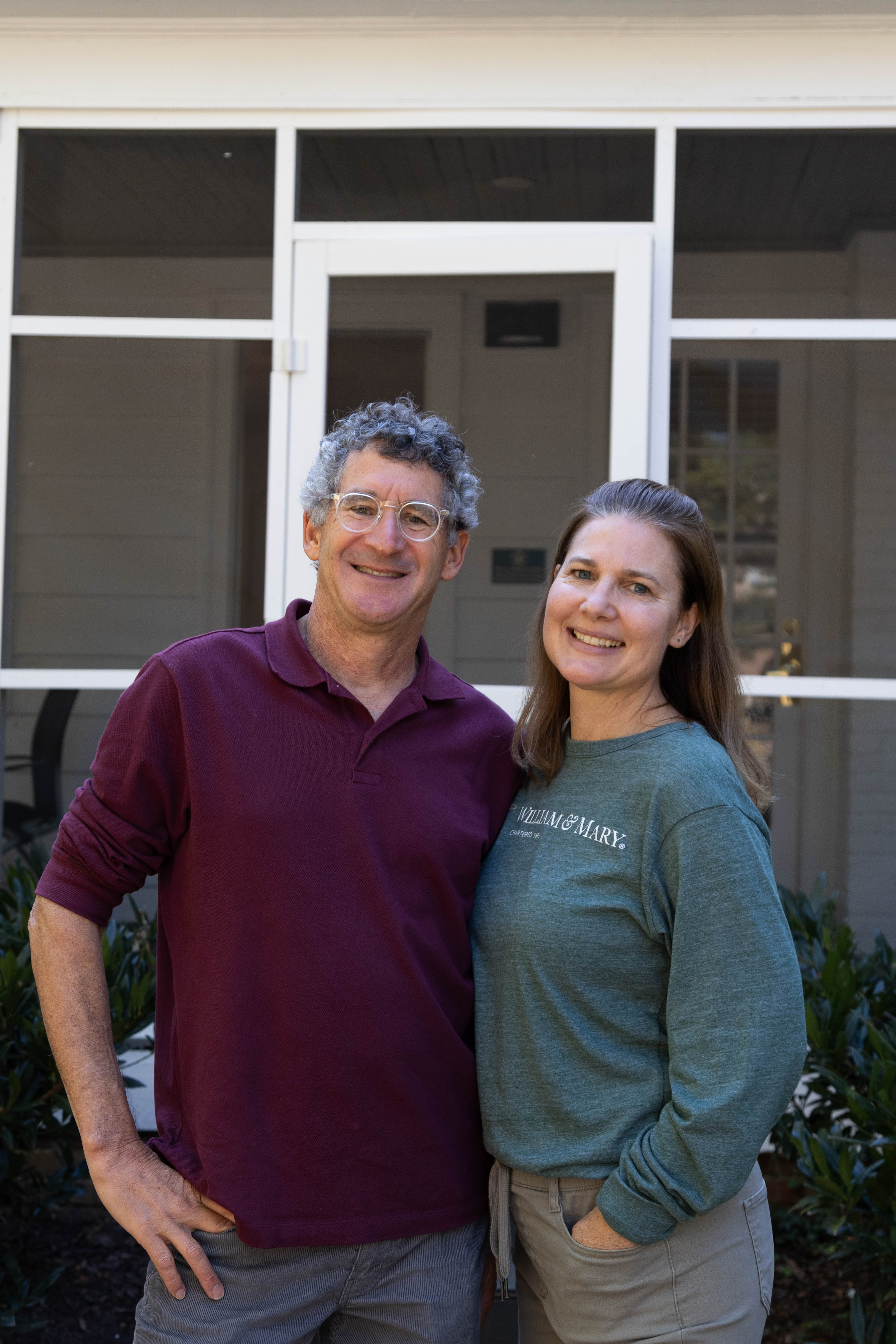 The 1693 Scholars Program benefits from the visionary leadership of Dr. Dan Cristol, Chancellor Professor of Biology and program director, and Kim Van Deusen, 1693 associate director. (Photo by Tess Willett)