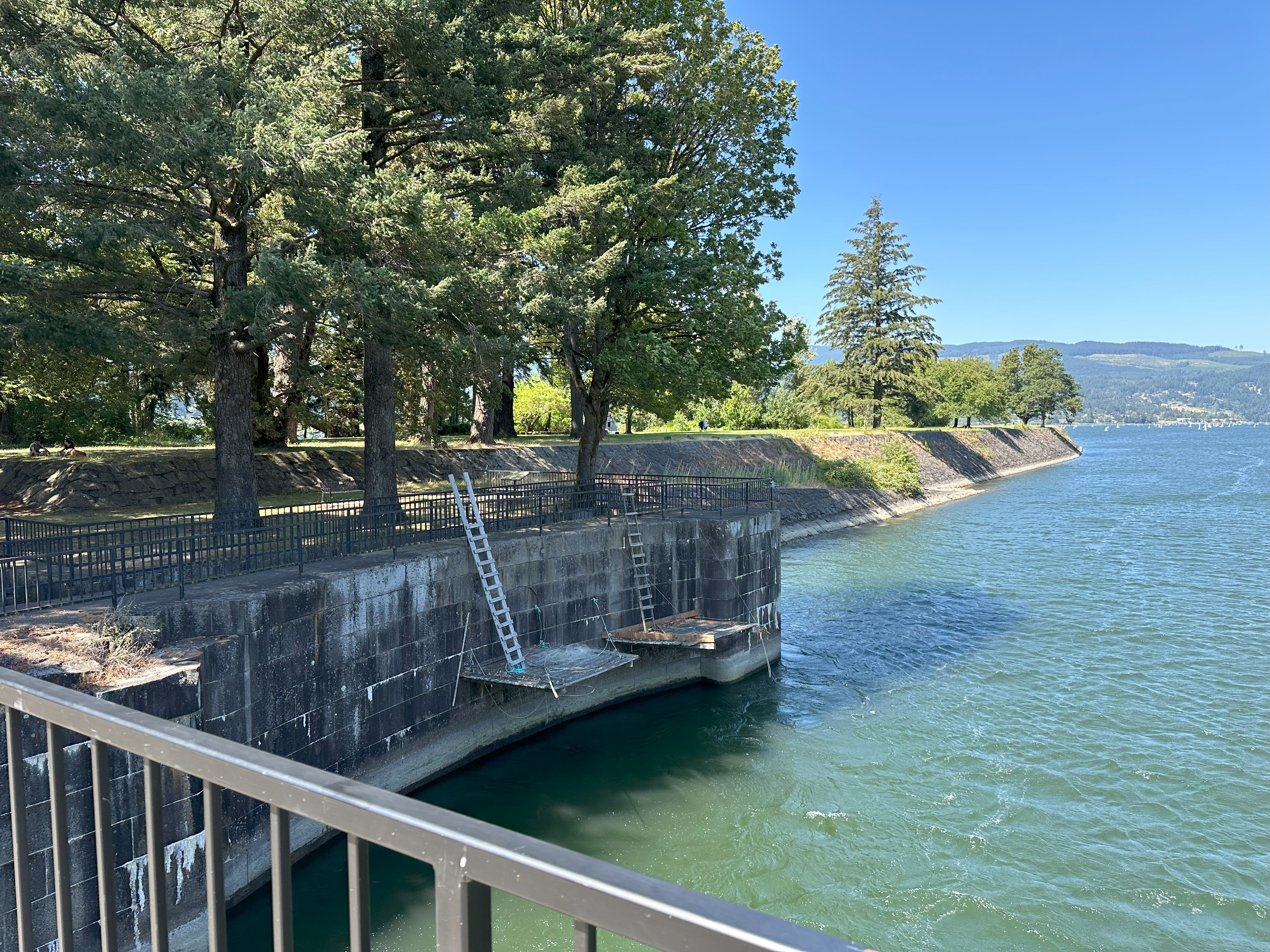 Public policy major Max Kaminski '26 researches interactions between the United States government and the Yakama Nation, a collective of tribes with a reservation near the Columbia River in Washington. (Photo by Max Kaminski)