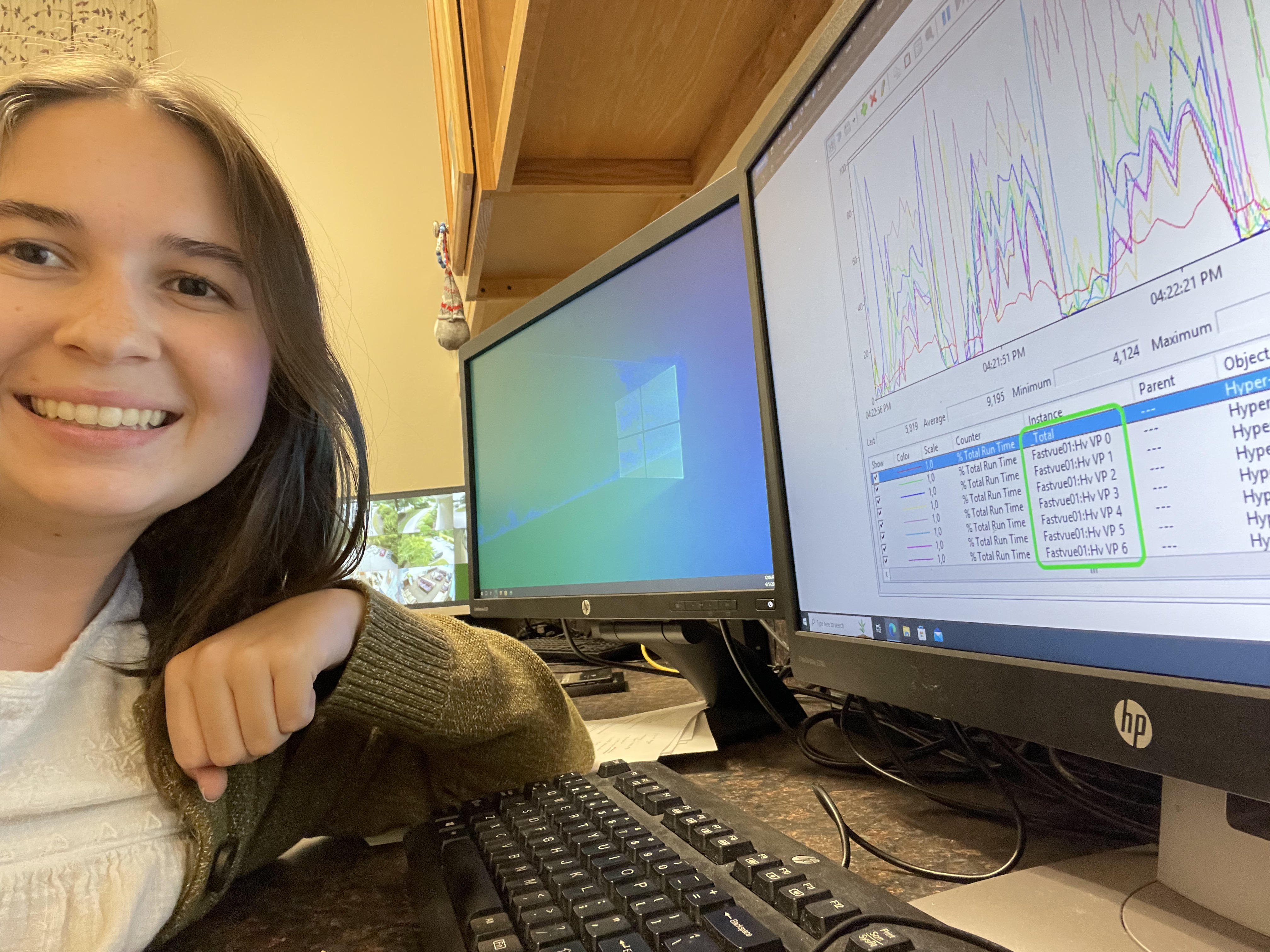 Erin Campbell '25, a computer science major and data science minor, served as a City Research Scholar with the Lackey Clinic last summer. (Courtesy photo)