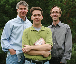 The men from PLAID (l. to r): Mike Tierney, Rob Hicks and Timmons Roberts.