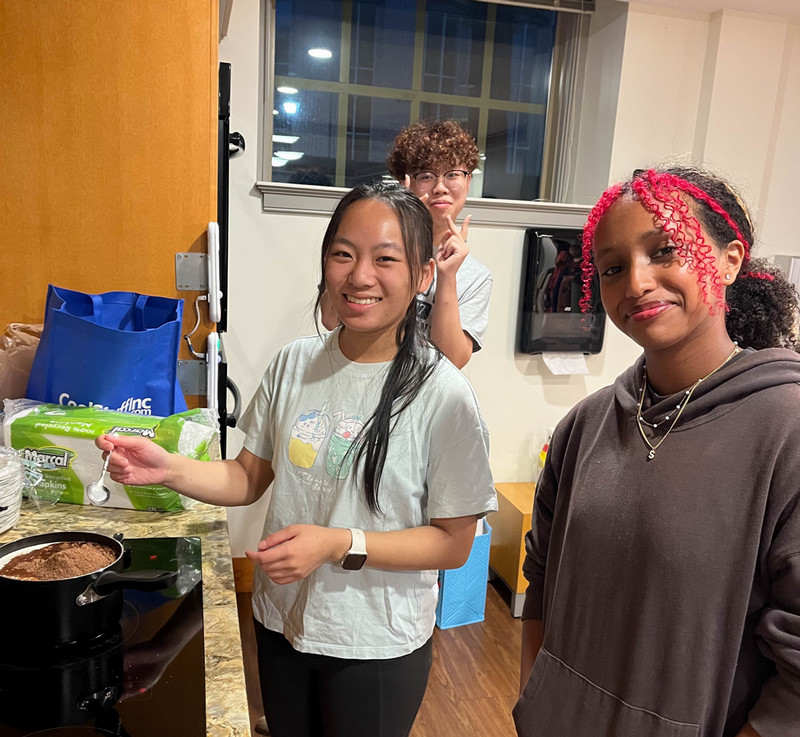 In the Landrum Hall Kitchen, 2025