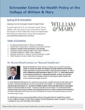 Newsletter Spring 2014