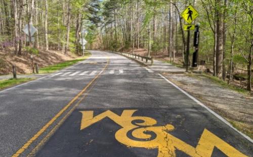 Approach at Compton Drive to the end of the current multi-use pathway.