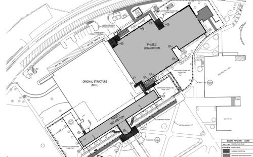 Swem Library site plan