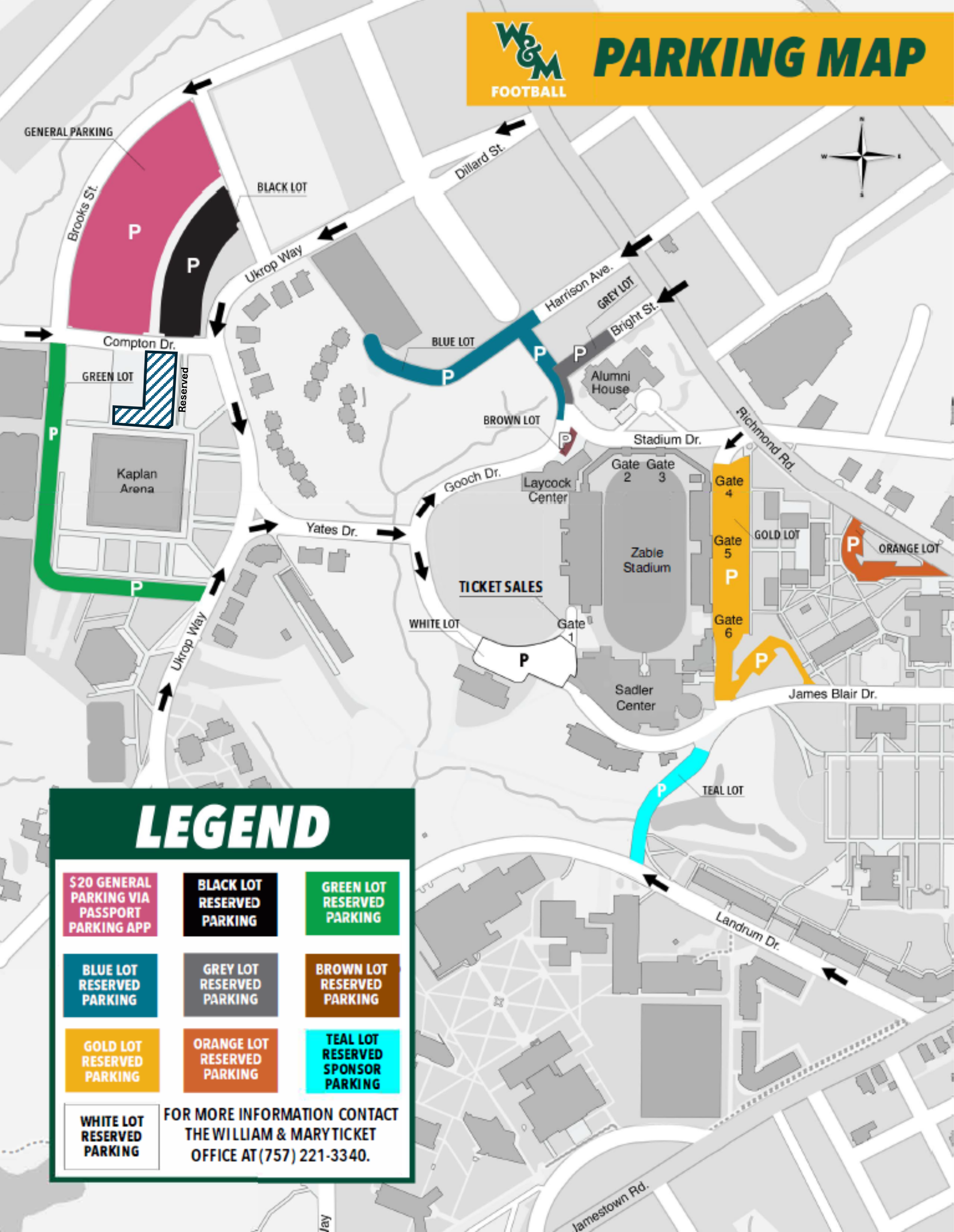 2024 FB Parking Map