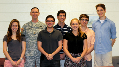 PIPS Fellows meet with Major Nathan Finney